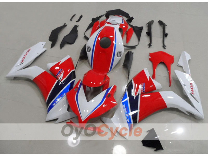 Kit de carénage à injection pour CBR1000RR 12-16 - Rouge, blanc - Style d'origine #OYO87903332
