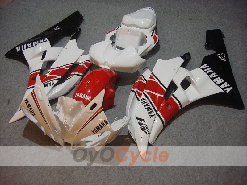 Kit de carénage injecté pour YZF-R6 06-07 - Rouge, blanc - MOTUL #OYO87900942 Image principale du produit