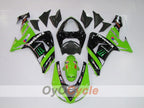 Kit de carénage à injection pour NINJA ZX-10R 06-07 - Vert, Noir - Monster #OYO87901623