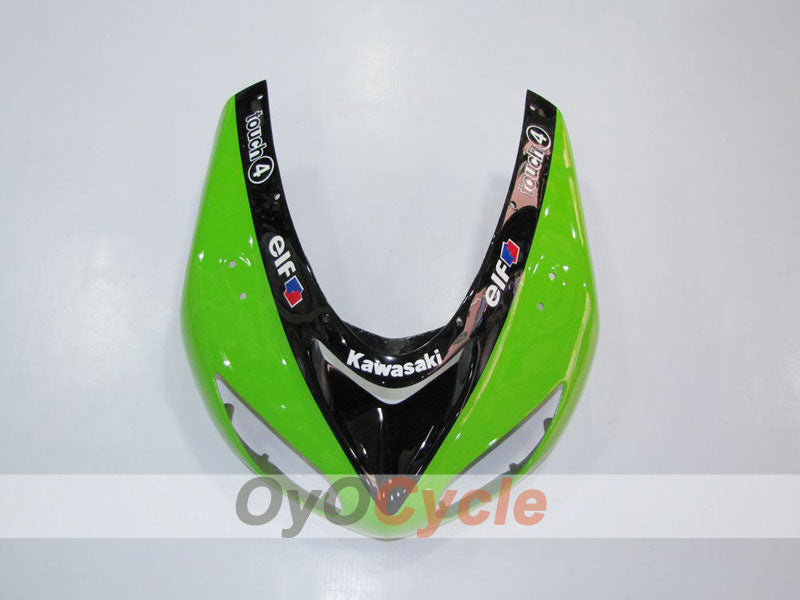Kit de carénage à injection pour NINJA ZX-10R 06-07 - Vert, Noir - Monster #OYO87901623