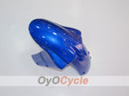 Kit de carénage injecté pour NINJA ZX-10R 04-05 - Bleu, blanc - Flamme #OYO87901535