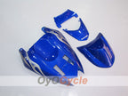 Kit de carénage injecté pour NINJA ZX-10R 04-05 - Bleu, blanc - Flamme #OYO87901535