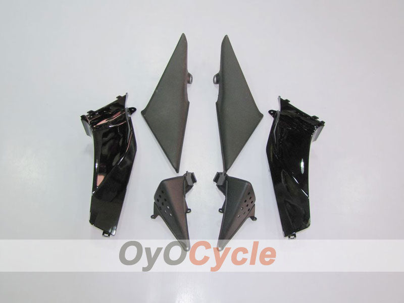 Kit de carénages à injection pour CBR600RR 03-04 - Rouge, noir - Flamme #OYO87902509
