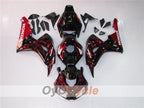 Kit de carénage à injection pour CBR1000RR 06-07 - Rouge, Noir - Flame #OYO87900582