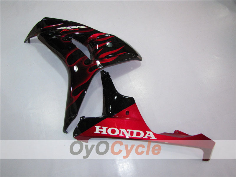 Kit de carénage à injection pour CBR1000RR 06-07 - Rouge, Noir - Flame #OYO87900582