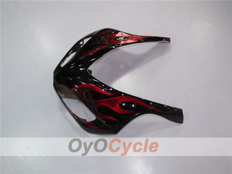 Kit de carénage à injection pour CBR1000RR 06-07 - Rouge, Noir - Flame #OYO87900582