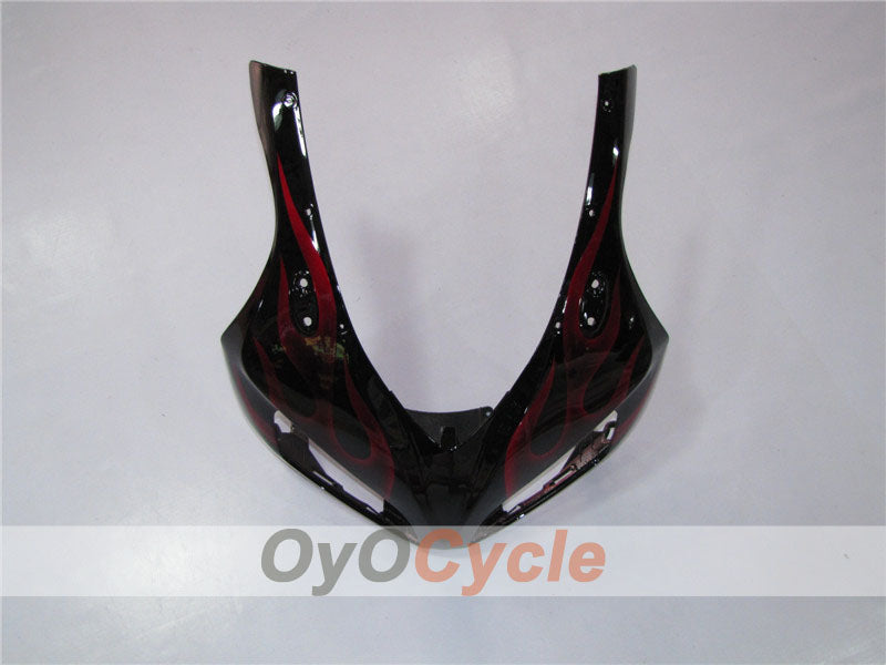 Kit de carénage à injection pour CBR1000RR 06-07 - Rouge, Noir - Flame #OYO87900582