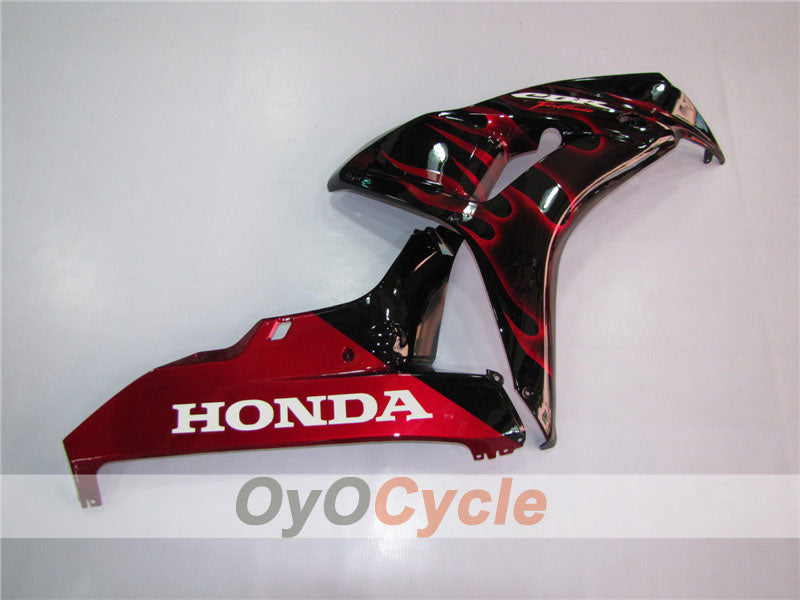 Kit de carénage à injection pour CBR1000RR 06-07 - Rouge, Noir - Flame #OYO87900582
