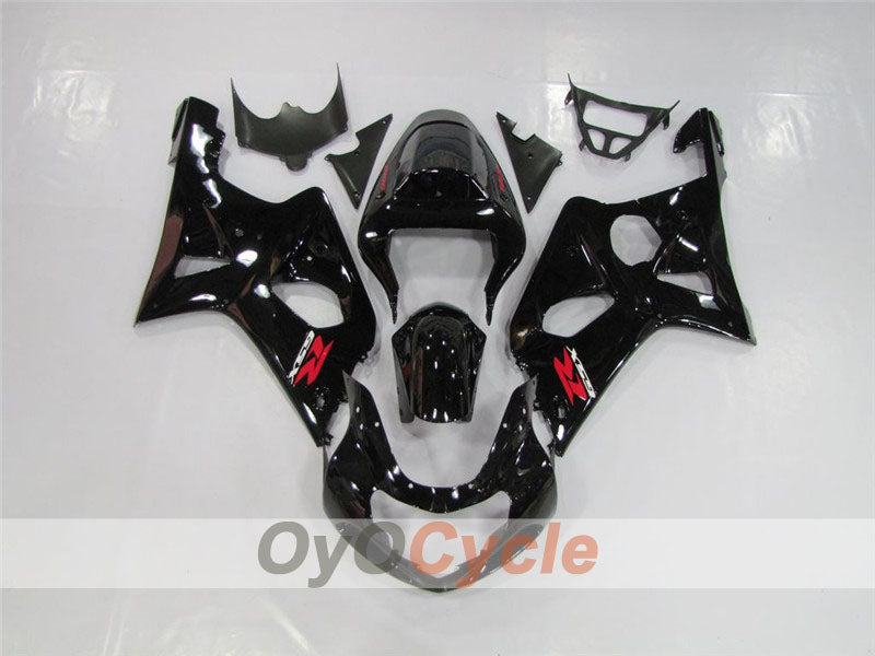 Kit de carénage à injection pour GSX R1000 00-02 - Noir - Style usine #OYO87901747 Image principale du produit