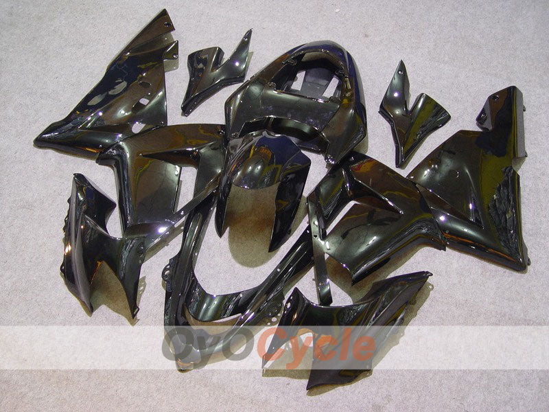 Kit de carénage à injection pour NINJA ZX-10R 04-05 - Noir - Style d'origine #OYO87901520 Image principale du produit