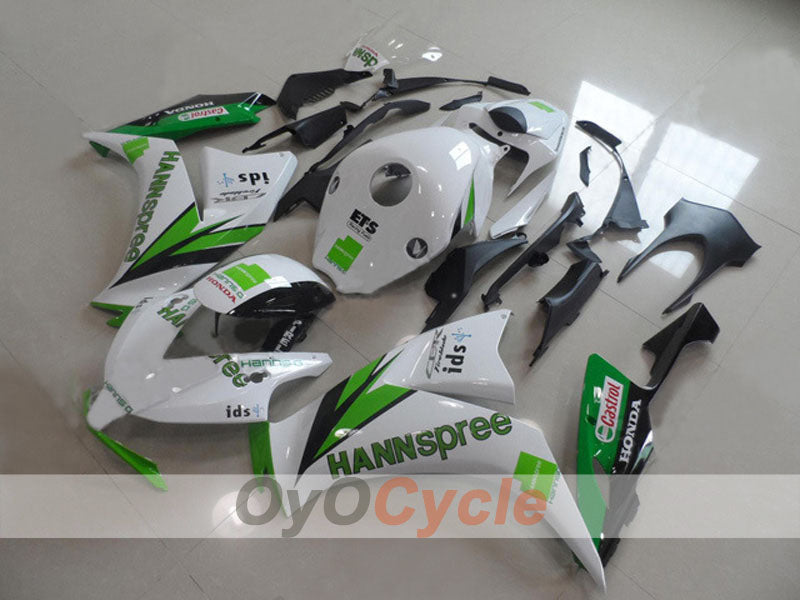 Kit de carénage à injection pour CBR1000RR 12-16 - Vert, blanc - Castrol, HANN Spree #OYO87903335 Image principale du produit