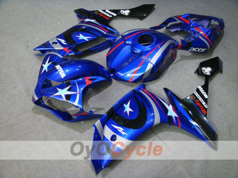 Kit de carénages d’injection pour YZF-R1 07-08 - Bleu, noir - FIAT, MOTUL #OYO87900855 Image principale du produit