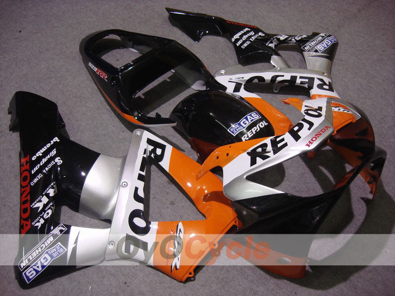 Kit de carénage à injection pour CBR900RR 929 00-01 - Noir, Argent - MICHELIN, Repsol #OYO87902736 Image principale du produit
