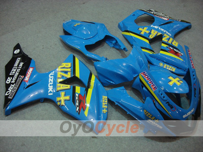 Kit de carénages à injection pour GSX R1000 09-16 - Bleu - MOTUL, Rizla+ #OYO87902876 Image principale du produit