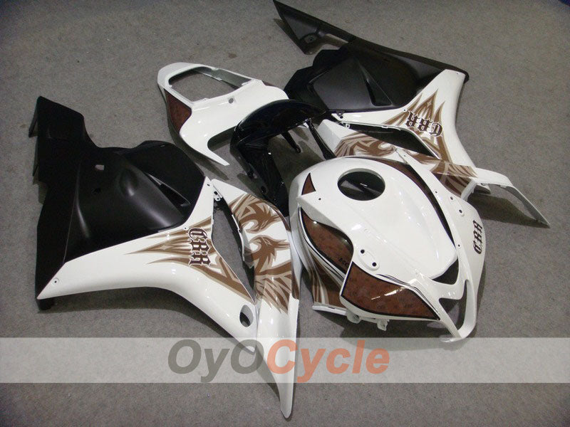 Kit de carénage à injection pour CBR600RR 09-12 - Blanc, Noir, Mat - Style usine #OYO87900451 Image principale du produit