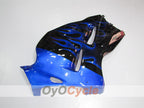 Kit de carénages à injection pour GSXR1300 Hayabusa 99-07 - Bleu, noir - Flamme #OYO87902879