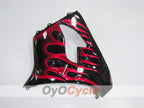 Kit de carénages pour NINJA ZX-9R 00-01 - Rouge, Noir - Flamme #OYO87903025