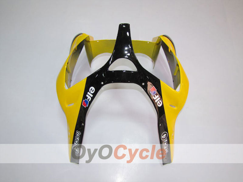 Kit de carénage injecté pour NINJA ZX-6R 00-02 - Jaune, noir - Monster #OYO87901716