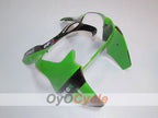 Kit de carénage injecté pour NINJA ZX-6R 00-02 - Vert, noir - Monster #OYO87901717