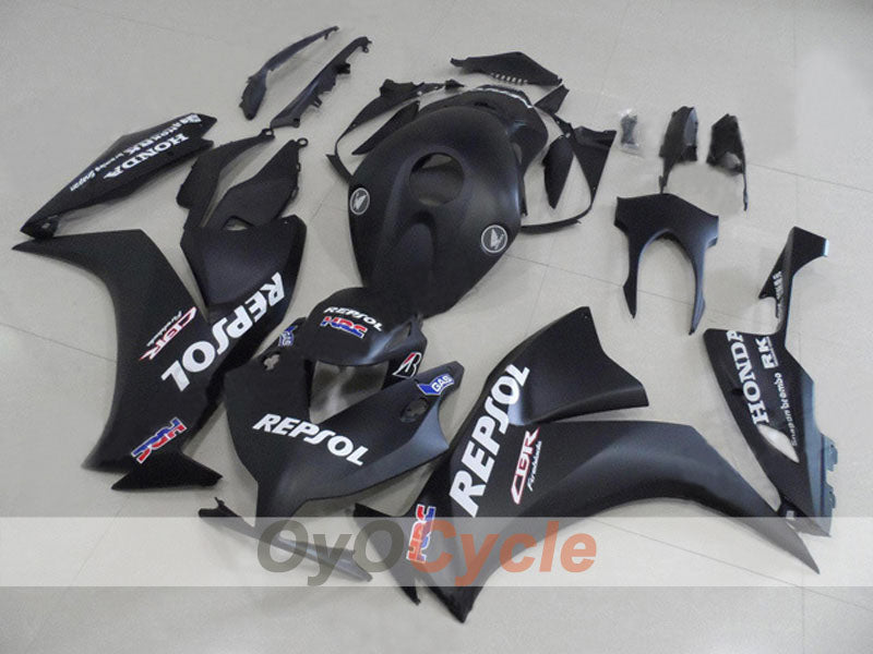 Kit de carénage à injection pour CBR1000RR 12-16 - Noir, mat - Repsol #OYO87903337 Image principale du produit