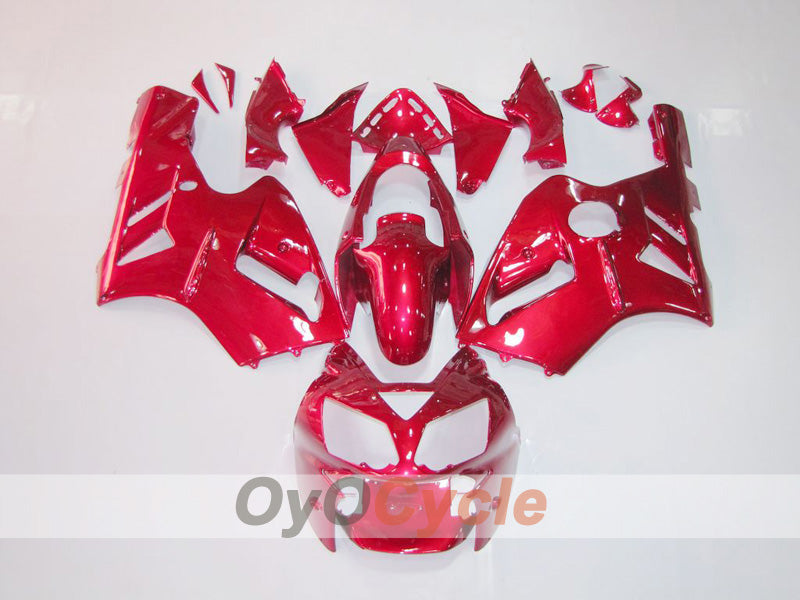 Kit de carénage à injection pour NINJA ZX-12R 02-05 - Rouge - Style d'origine #OYO87903085