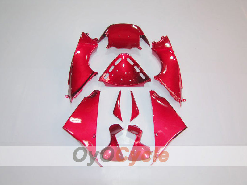 Kit de carénage à injection pour NINJA ZX-12R 02-05 - Rouge - Style d'origine #OYO87903085