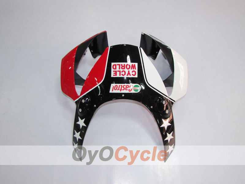 Kit de carénage à injection pour CBR900RR 954 02-03 - Rouge, Noir - Castrol #OYO87902838