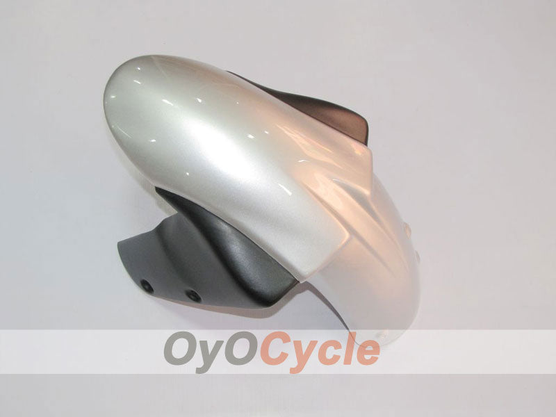 Kit de carénage à injection pour NINJA ZX-6R 07-08 - Rouge, Argent - Flamme #OYO87901933