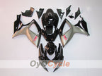 Kit de carénage injecté pour GSX R600 06-07 - Noir, argent - Style usine #OYO87901531