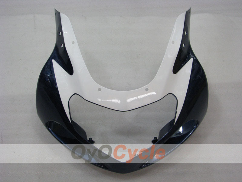 Kit de carénage à injection pour GSX R600 01-03 - Bleu, Blanc, Noir - Style d'origine #OYO87905096