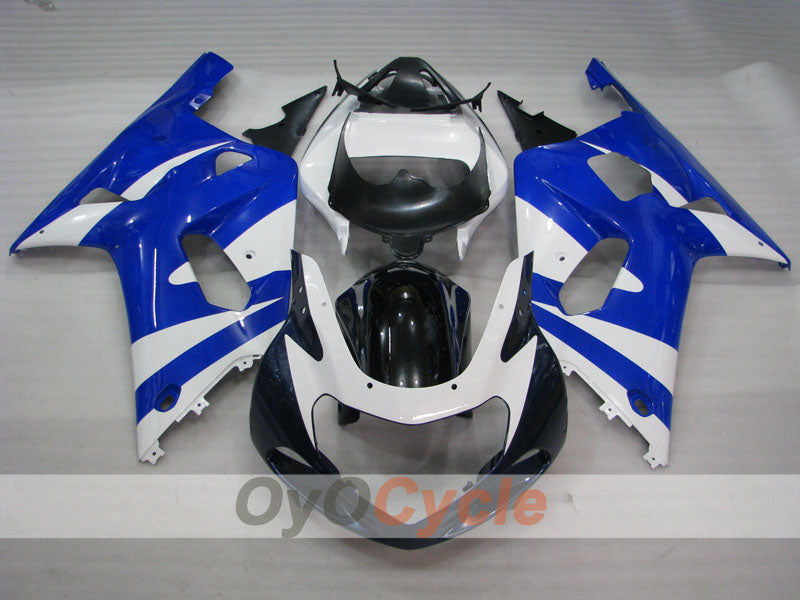 Kit de carénage à injection pour GSX R750 00-03 - Bleu, blanc, noir - Style d'usine #OYO87905151 Image secondaire du produit