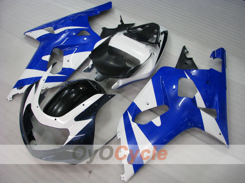 Kit de carénage à injection pour GSX R600 01-03 - Bleu, Blanc, Noir - Style d'origine #OYO87905096 Image secondaire du produit