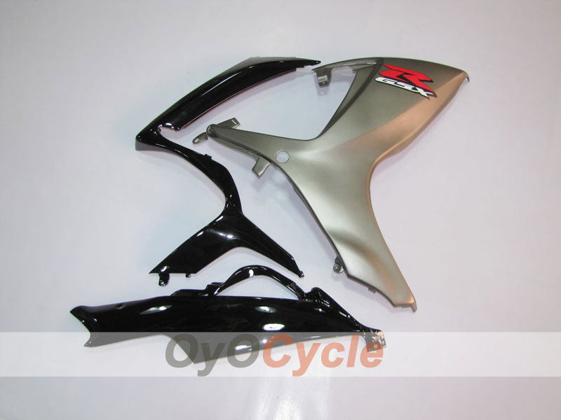 Kit de carénage à injection pour GSX R750 06-07 - Noir, Gris - Style d'origine #OYO87901314