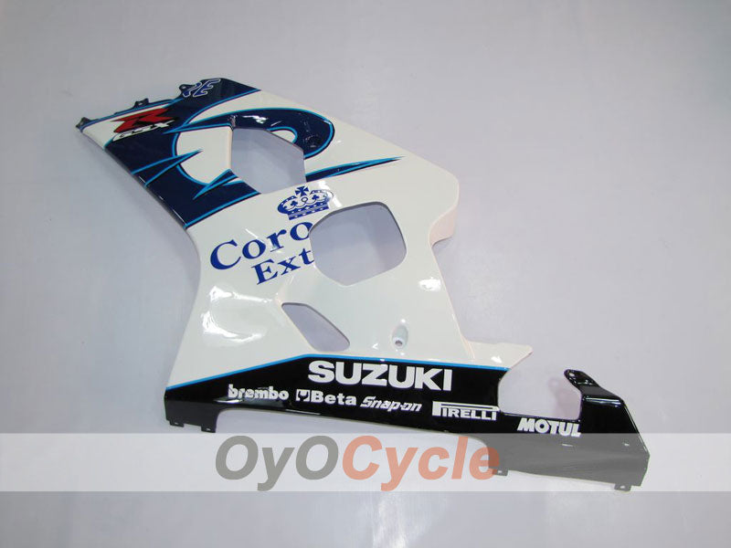 Kit de carénage à injection pour GSX R750 04-05 - Bleu, Blanc - Corona #OYO87901237 Image secondaire du produit