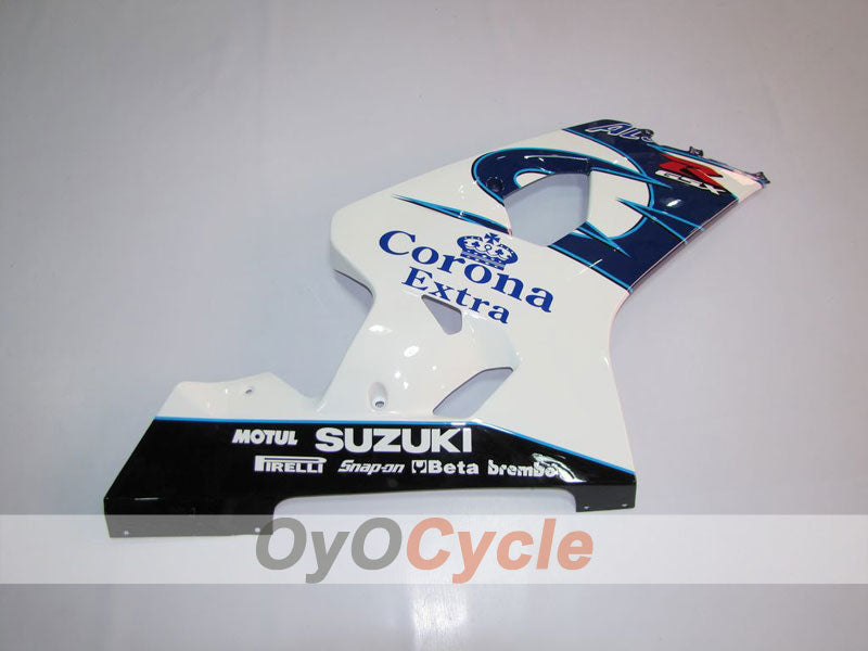 Kit de carénage à injection pour GSXR600 04-05 - Bleu, blanc - Corona, MOTUL #OYO87901156 Image secondaire du produit