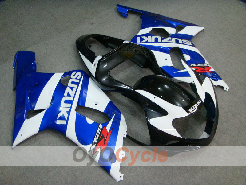Kit de carénage à injection pour GSX R1000 00-02 - Bleu, noir - Style d'origine #OYO87901780 Image principale du produit