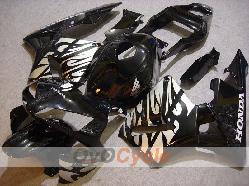 Kit de carénage à injection pour CBR600RR 03-04 - Noir, Argent - Style d'origine #OYO87902597 Image principale du produit