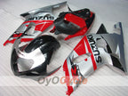 Kit de carénage injecté pour GSX R750 00-03 - Rouge, noir, argenté - Style d'origine #OYO87905139