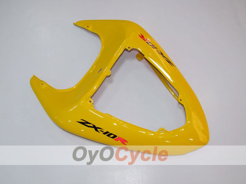Kit de carénages à injection pour NINJA ZX-10R 06-07 - Jaune, Noir - Style usine #OYO87901578