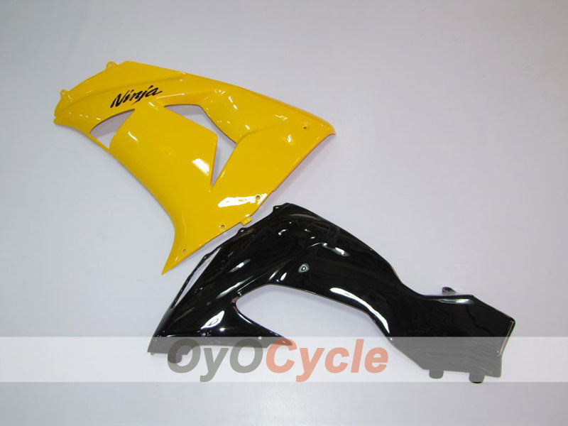 Kit de carénages à injection pour NINJA ZX-10R 06-07 - Jaune, Noir - Style usine #OYO87901578