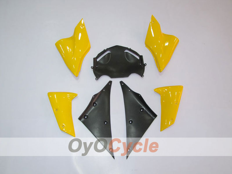 Kit de carénages à injection pour NINJA ZX-10R 06-07 - Jaune, Noir - Style usine #OYO87901578