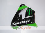 Kit de carénages pour NINJA ZX-9R 98-99 - Vert, Noir - Monster #OYO87903017