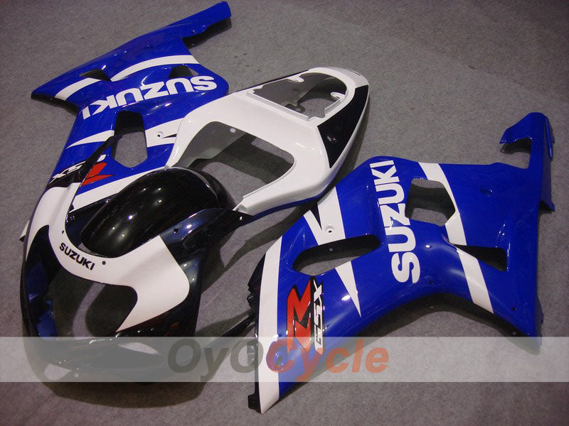 Kit de carénage à injection pour GSX R1000 00-02 - Bleu, noir - Style d'origine #OYO87901784 Image principale du produit