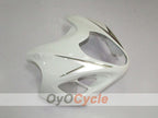 Kit de carénages à injection pour GSXR1300 Hayabusa 99-07 - Blanc, argent - Style usine #OYO87902885