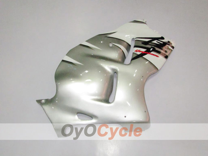 Kit de carénages à injection pour GSXR1300 Hayabusa 99-07 - Blanc, argent - Style usine #OYO87902885 Image secondaire du produit