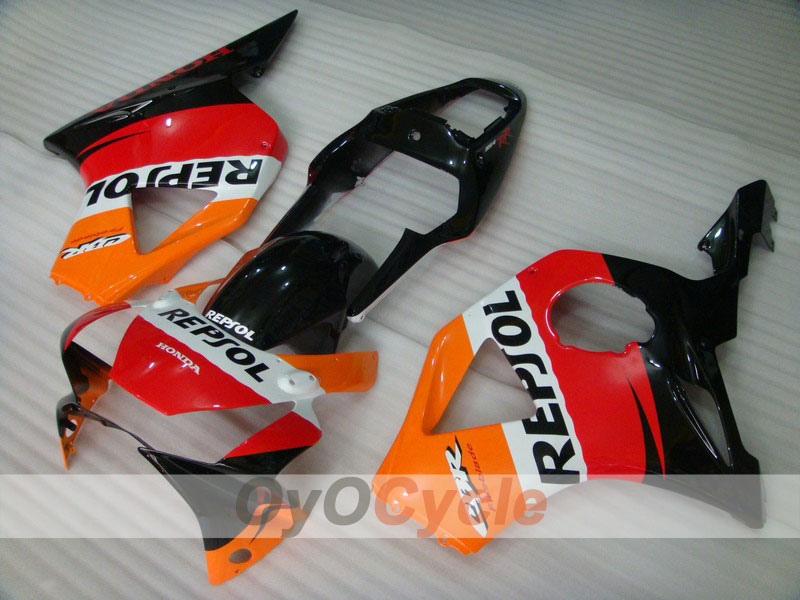 Kit de carénage à injection pour CBR900RR 954 02-03 - Rouge, Noir - Repsol #OYO87902754