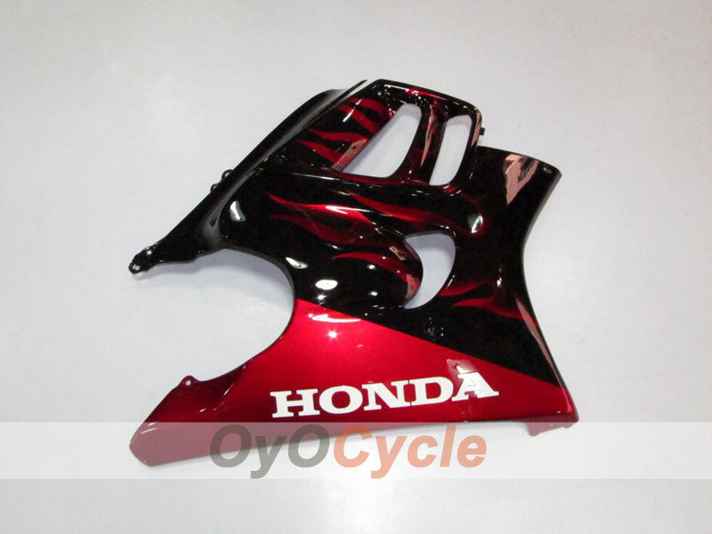 Kit de carénage à injection pour CBR600F3 95-96 - Rouge, Noir - Flamme #OYO87902853