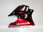 Kit de carénage à injection pour CBR600F3 97-98 - Rouge, Noir - Flamme #OYO87902855