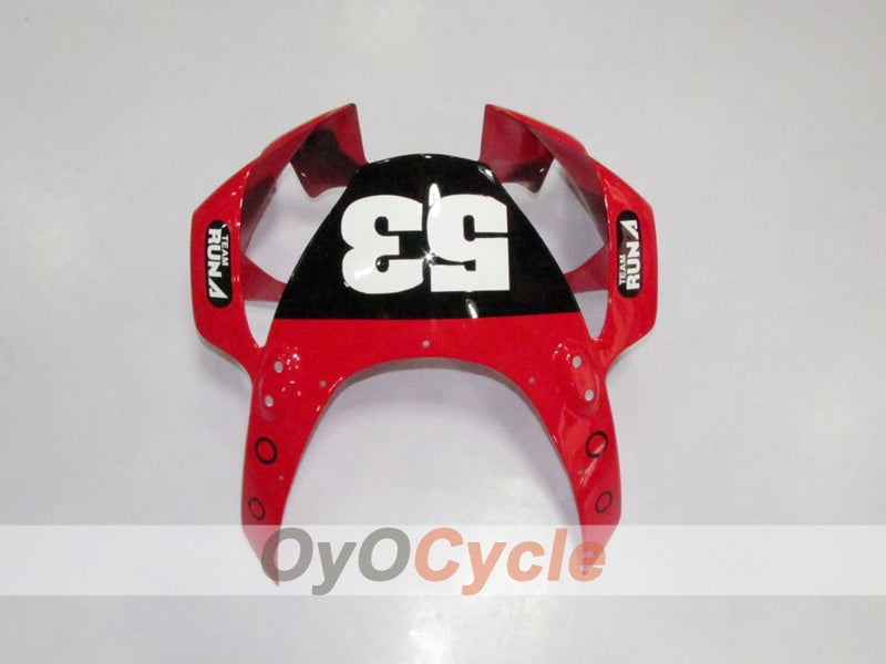 Kit de carénage à injection pour CBR900RR 954 02-03 - Rouge, Noir - Style d'origine #OYO87902841