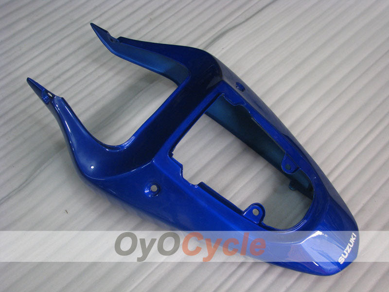 Kit de carénage à injection pour GSX R600 01-03 - Jaune, Bleu - Movistar #OYO87901060